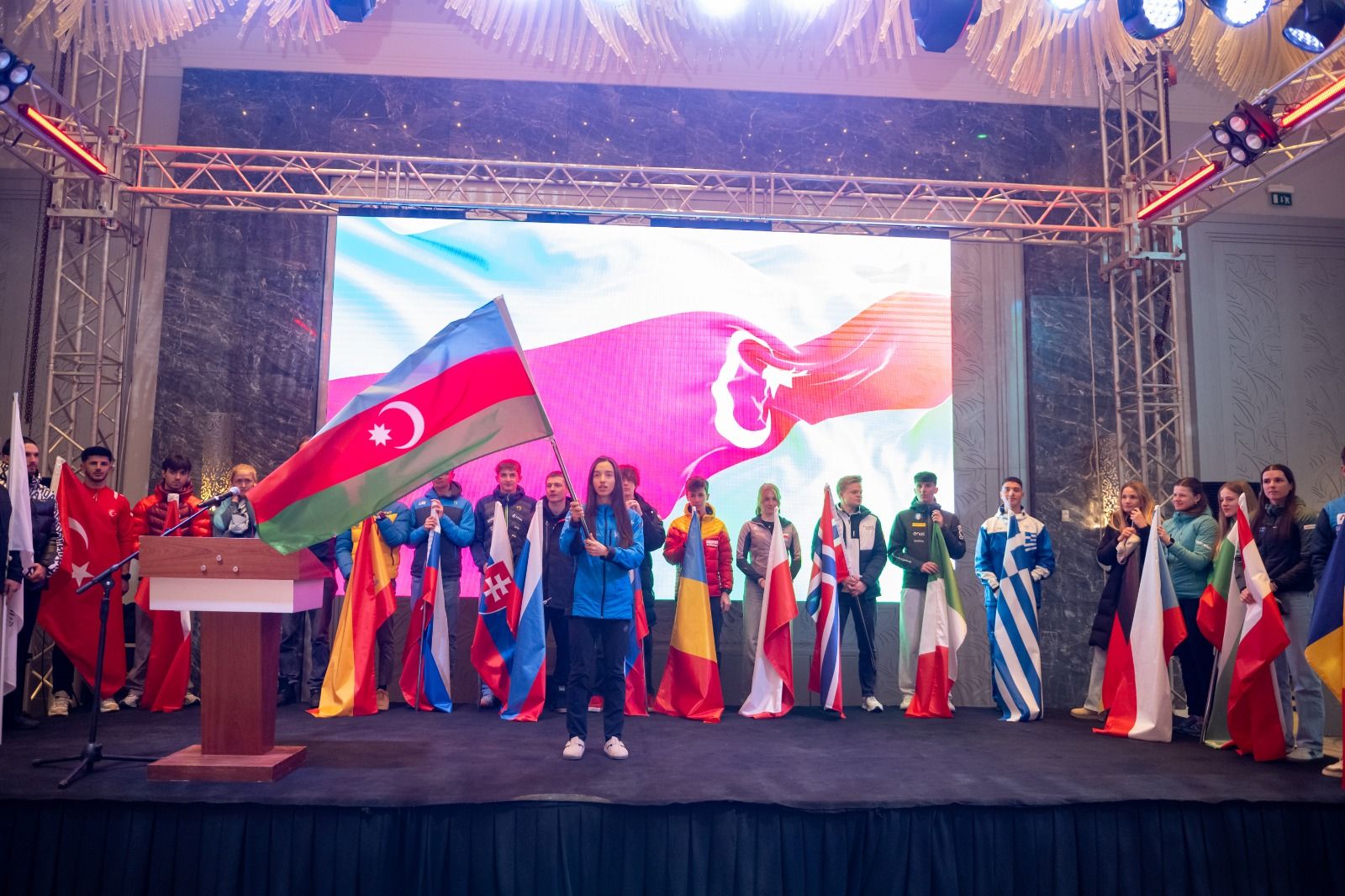 Xizək Alpinizmi üzrə Avropa Çempionatı və Dünya Kuboku yarışlarının açılış mərəsimi keçirilib